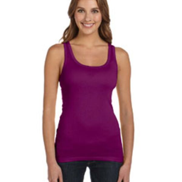 Bella + Canvas Ladies' Sheer Mini Rib Tank Thumbnail