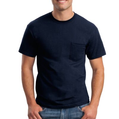 Gildan Ultra Cotton ® 6oz 100% Cotton T Shirt with Pocket Thumbnail