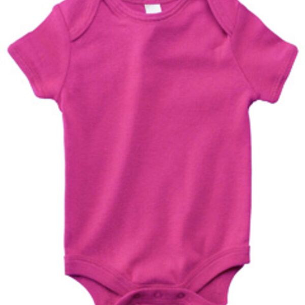 Bella + Canvas Infants'Short-Sleeve Baby Rib One-Piece Thumbnail