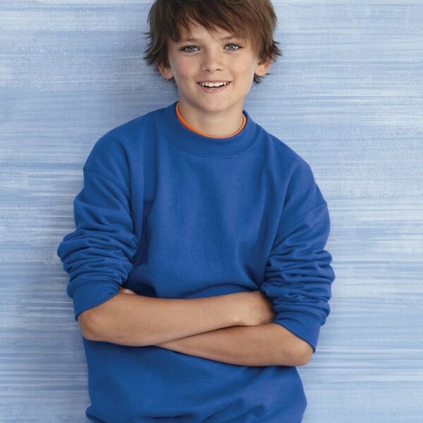 Gildan(18000B)-Youth Heavy Blend™ Crewneck Sweatshirt Thumbnail