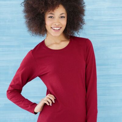 Heavy Cotton Missy Fit Long Sleeve T-Shirt Thumbnail