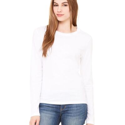 Bella + Canvas Ladies' Long Sleeve Jersey T-Shirt Thumbnail