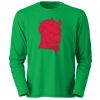 Gildan 5400 Heavy Cotton ™ 100% Cotton Long Sleeve T Shirt Thumbnail