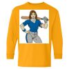 Gildan Youth Heavy Cotton Long Sleeve T-Shirt Thumbnail