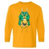 Gildan Youth Heavy Cotton Long Sleeve T-Shirt Thumbnail