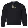 Gildan(18000B)-Youth Heavy Blend™ Crewneck Sweatshirt Thumbnail