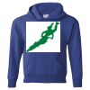 Hanes ComfortBlend® EcoSmart® Youth Hooded Sweatshirt Thumbnail