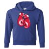 Hanes ComfortBlend® EcoSmart® Youth Hooded Sweatshirt Thumbnail