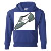 Hanes ComfortBlend® EcoSmart® Youth Hooded Sweatshirt Thumbnail