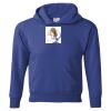 Hanes ComfortBlend® EcoSmart® Youth Hooded Sweatshirt Thumbnail