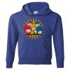 Hanes ComfortBlend® EcoSmart® Youth Hooded Sweatshirt Thumbnail
