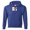 Hanes ComfortBlend® EcoSmart® Youth Hooded Sweatshirt Thumbnail