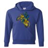 Hanes ComfortBlend® EcoSmart® Youth Hooded Sweatshirt Thumbnail