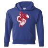 Hanes ComfortBlend® EcoSmart® Youth Hooded Sweatshirt Thumbnail