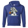 Hanes ComfortBlend® EcoSmart® Youth Hooded Sweatshirt Thumbnail