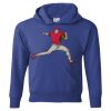 Hanes ComfortBlend® EcoSmart® Youth Hooded Sweatshirt Thumbnail