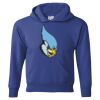 Hanes ComfortBlend® EcoSmart® Youth Hooded Sweatshirt Thumbnail