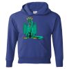 Hanes ComfortBlend® EcoSmart® Youth Hooded Sweatshirt Thumbnail