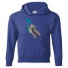 Hanes ComfortBlend® EcoSmart® Youth Hooded Sweatshirt Thumbnail