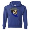 Hanes ComfortBlend® EcoSmart® Youth Hooded Sweatshirt Thumbnail