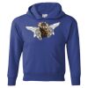 Hanes ComfortBlend® EcoSmart® Youth Hooded Sweatshirt Thumbnail