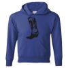Hanes ComfortBlend® EcoSmart® Youth Hooded Sweatshirt Thumbnail