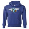 Hanes ComfortBlend® EcoSmart® Youth Hooded Sweatshirt Thumbnail