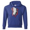 Hanes ComfortBlend® EcoSmart® Youth Hooded Sweatshirt Thumbnail