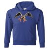 Hanes ComfortBlend® EcoSmart® Youth Hooded Sweatshirt Thumbnail