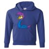 Hanes ComfortBlend® EcoSmart® Youth Hooded Sweatshirt Thumbnail
