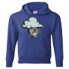 Hanes ComfortBlend® EcoSmart® Youth Hooded Sweatshirt Thumbnail