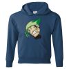 Hanes ComfortBlend® EcoSmart® Youth Hooded Sweatshirt Thumbnail