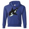 Hanes ComfortBlend® EcoSmart® Youth Hooded Sweatshirt Thumbnail