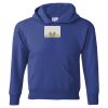 Hanes ComfortBlend® EcoSmart® Youth Hooded Sweatshirt Thumbnail