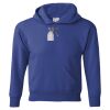 Hanes ComfortBlend® EcoSmart® Youth Hooded Sweatshirt Thumbnail