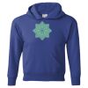 Hanes ComfortBlend® EcoSmart® Youth Hooded Sweatshirt Thumbnail