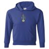 Hanes ComfortBlend® EcoSmart® Youth Hooded Sweatshirt Thumbnail
