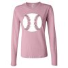 Bella + Canvas Ladies' Long Sleeve Jersey T-Shirt Thumbnail