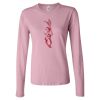 Bella + Canvas Ladies' Long Sleeve Jersey T-Shirt Thumbnail